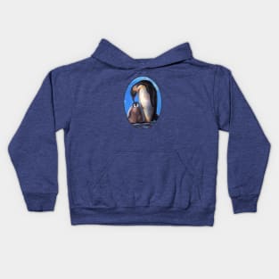 Penguins mother and baby Kids Hoodie